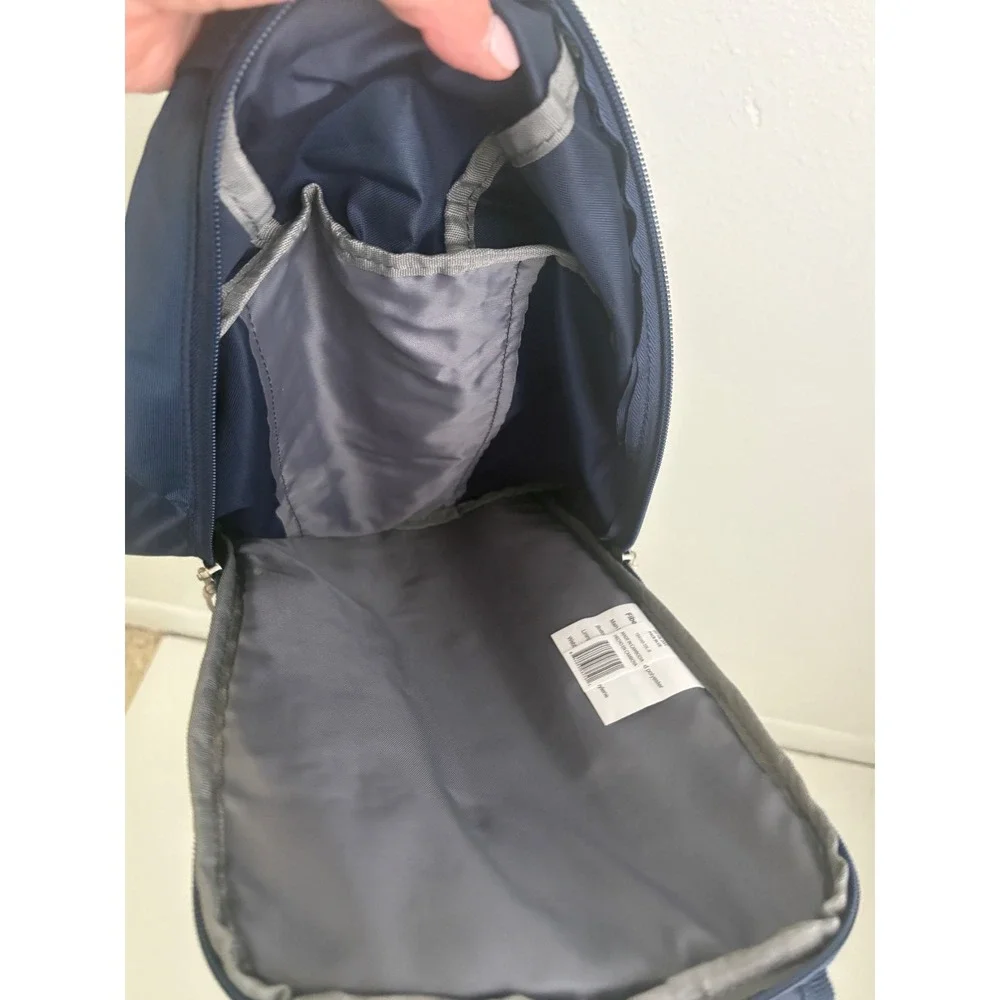 NWT Ozark Trail Day Pack 10L Navy Blue Hiking Backpack TB4160-10L-B